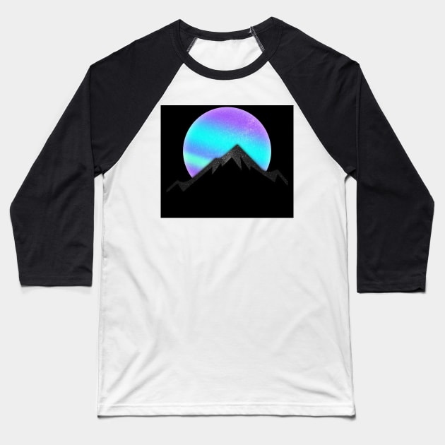 Mountain Baseball T-Shirt by daghlashassan